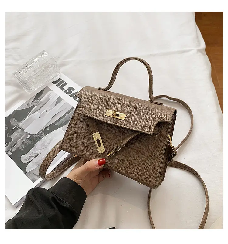 Red Lock Mini Shoulder Crossbody Bag for Women — feature 26