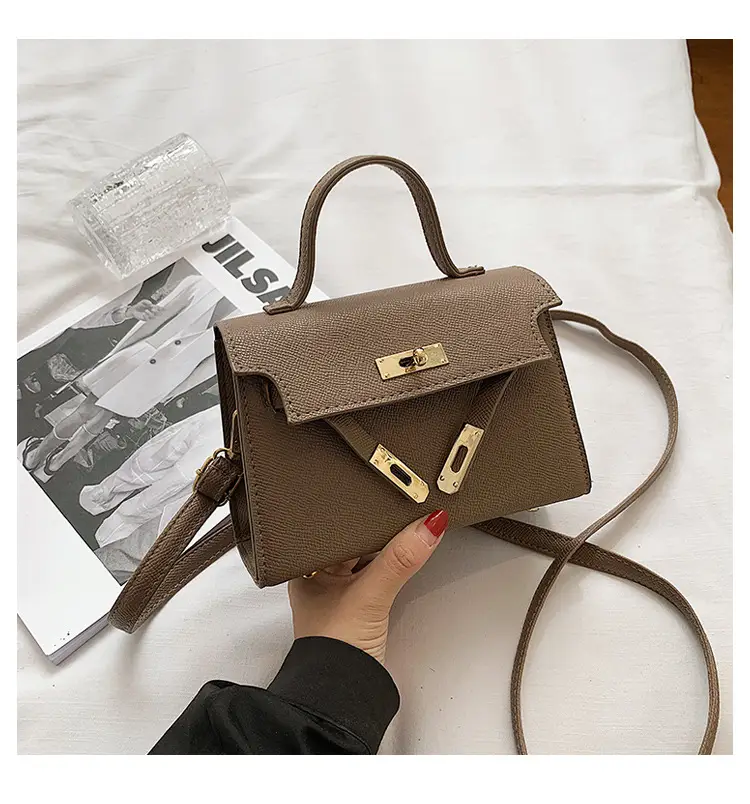 Red Lock Mini Shoulder Crossbody Bag for Women — feature 27