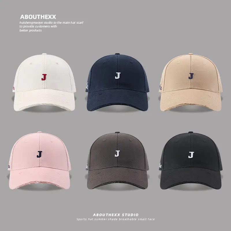 Women's Gray J Logo Baseball Cap Small - Image 8