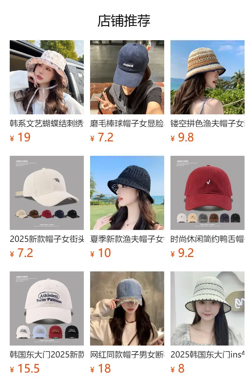 Women's Gray J Logo Baseball Cap Small — feature 1