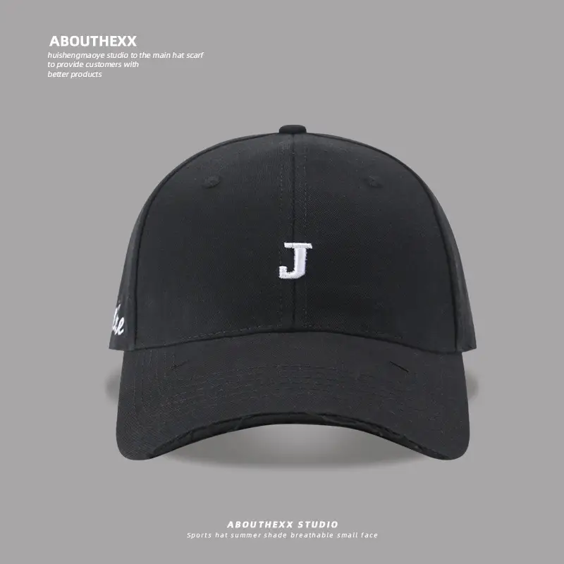 Women's Gray J Logo Baseball Cap Small - Image 4