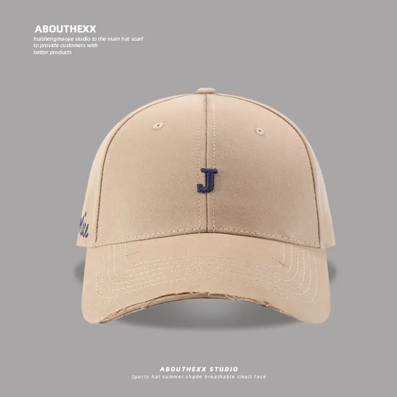 Women's Gray J Logo Baseball Cap Small - Image 6
