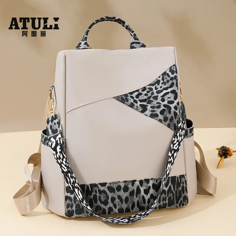 Ladies Leopard Print Shoulder Bag 2025 Fashion Travel