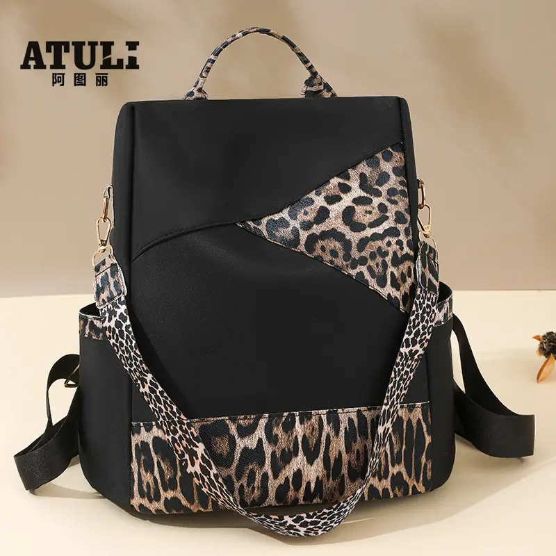 Ladies Leopard Print Shoulder Bag 2025 Fashion Travel
