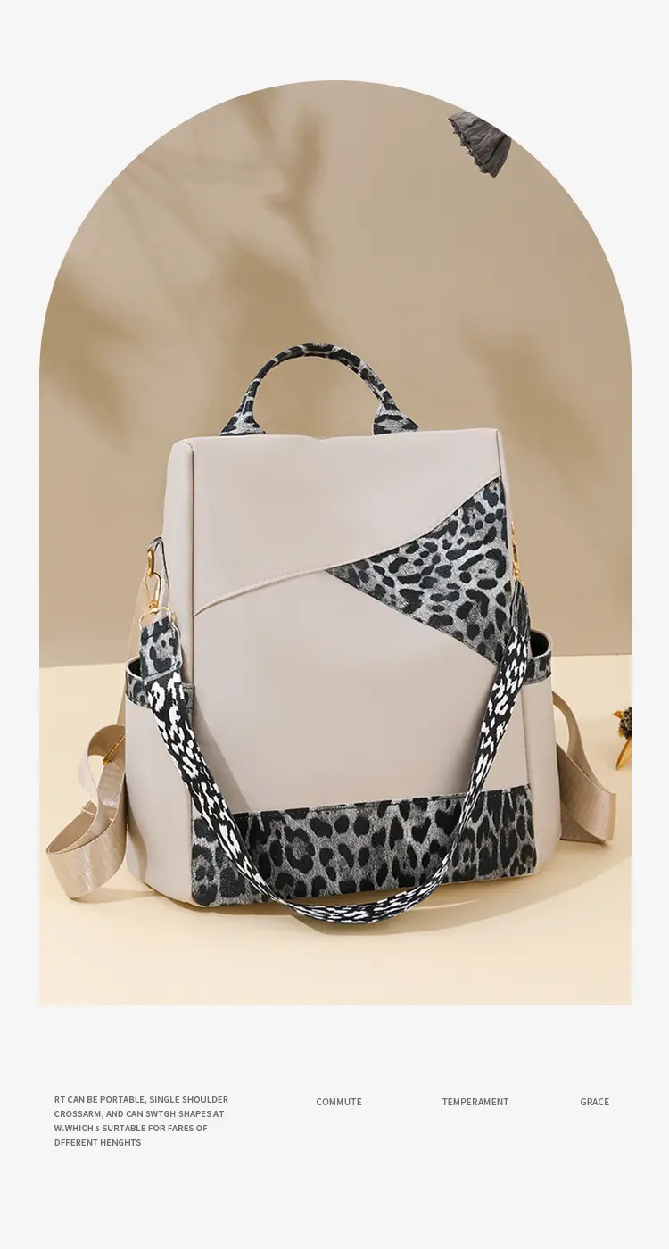 Ladies Leopard Print Shoulder Bag 2025 Fashion Travel — feature 5