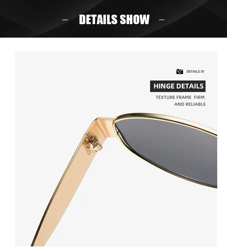 2025 Round Ins Metal Sunglasses for Men Women — feature 18