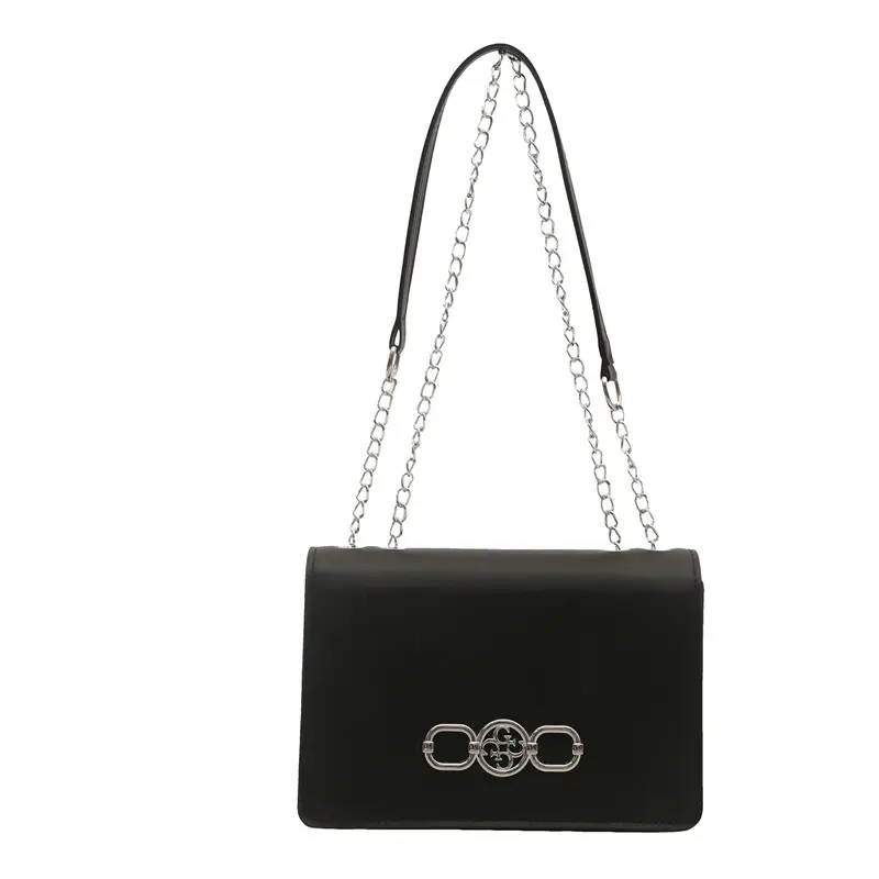 Pink Korean Style Chain Shoulder Bag for Women - Image 8