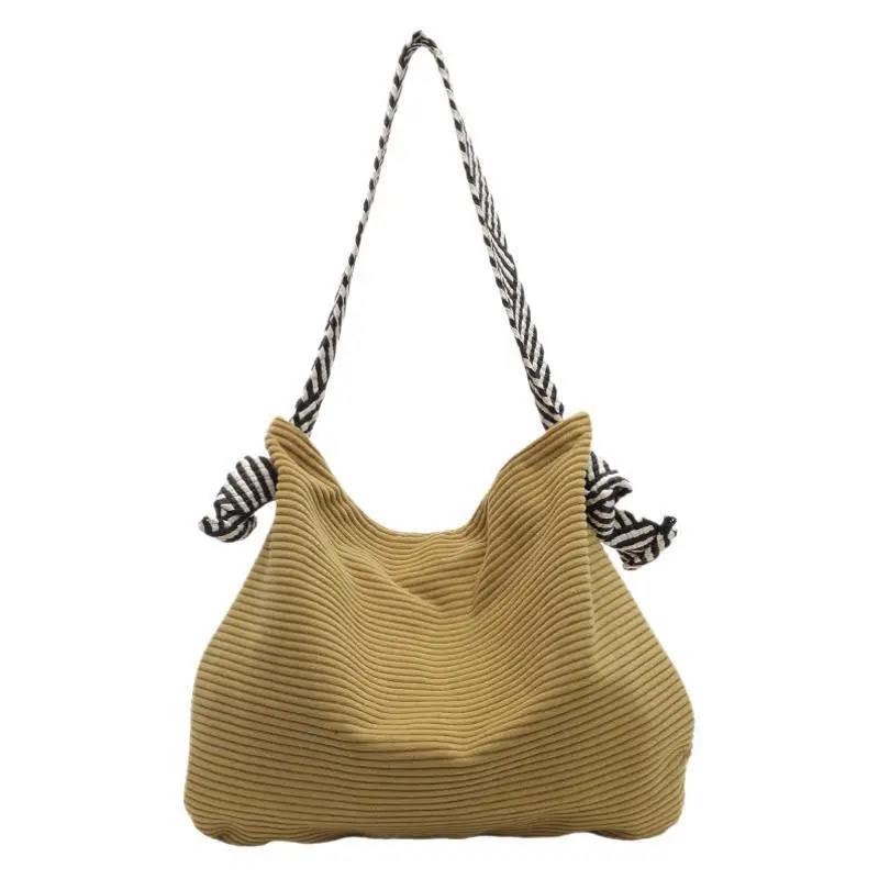 Japanese All-match Niche Tote Bag for Students 2024 Autumn Single Shoulder Nylon Women's Bag Harajuku Large Capacity School Bag luggage and leather goods