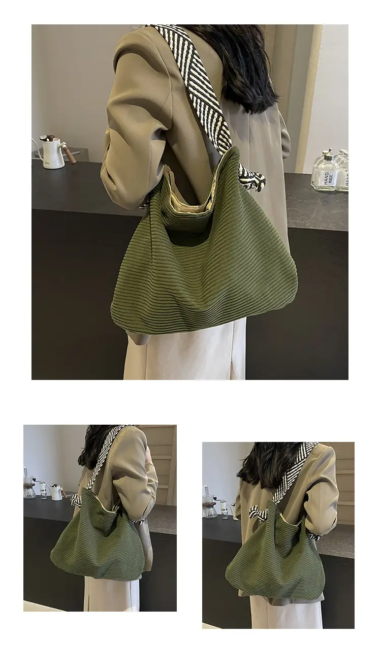 Japanese All-match Niche Tote Bag for Students 2024 Autumn Single Shoulder Nylon Women's Bag Harajuku Large Capacity School Bag luggage and leather goods — feature 8