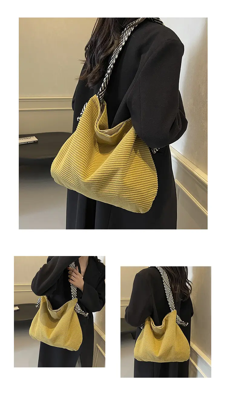 Japanese All-match Niche Tote Bag for Students 2024 Autumn Single Shoulder Nylon Women's Bag Harajuku Large Capacity School Bag luggage and leather goods — feature 9
