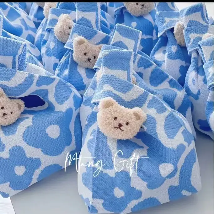 Cute Korean Style Red White Handheld Tote Bag - Image 34