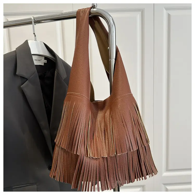 Korean Style Tassel Shoulder Bag Women Large Capacity — feature 19