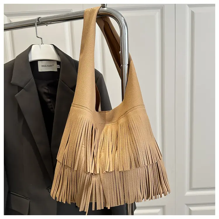 Korean Style Tassel Shoulder Bag Women Large Capacity — feature 22