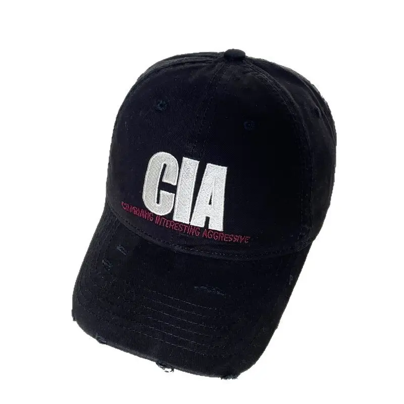 Men's Blue GA Embroidered Baseball Cap - Image 11