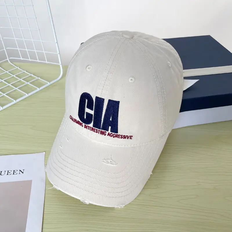 Men's Blue GA Embroidered Baseball Cap — feature 6