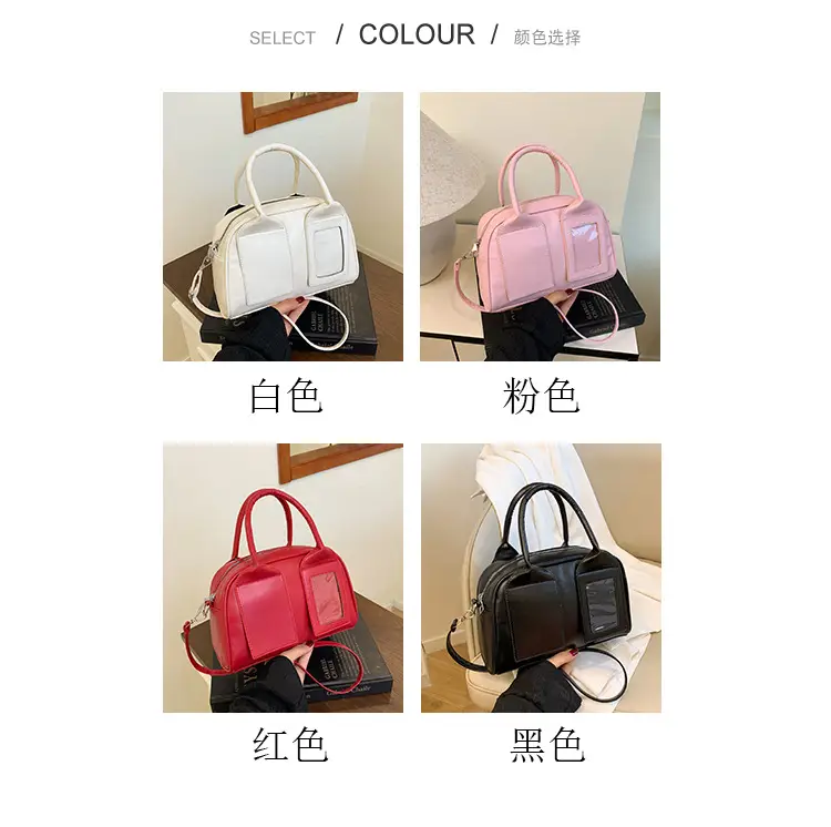 2025 Spring New Fashion Korean Shoulder Bags Bright Color — feature 3