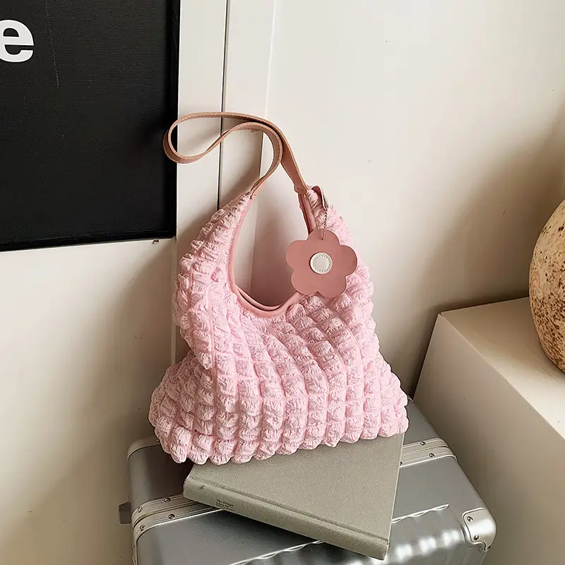 Women's Bubble Flower Shoulder Bag 2025 Spring New - Image 7