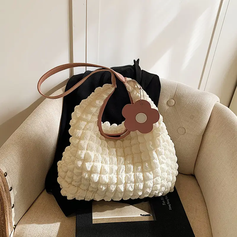 Women's Bubble Flower Shoulder Bag 2025 Spring New - Image 8