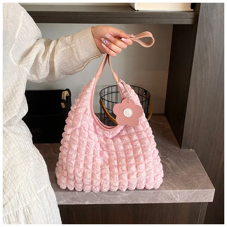 Women's Bubble Flower Shoulder Bag 2025 Spring New — feature 12
