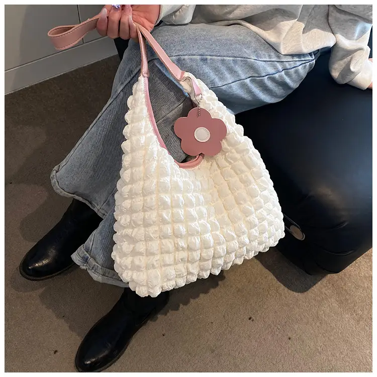 Women's Bubble Flower Shoulder Bag 2025 Spring New — feature 19