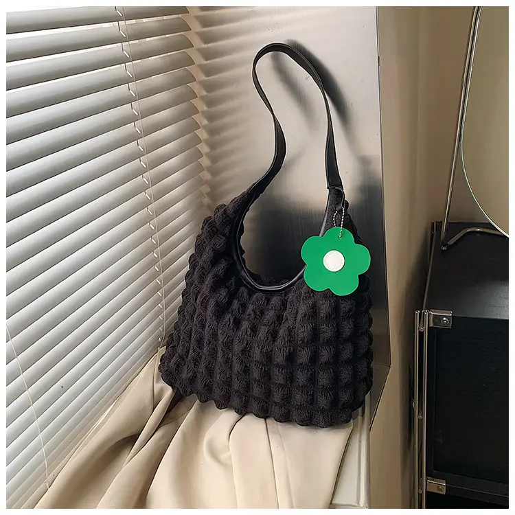 Women's Bubble Flower Shoulder Bag 2025 Spring New — feature 23