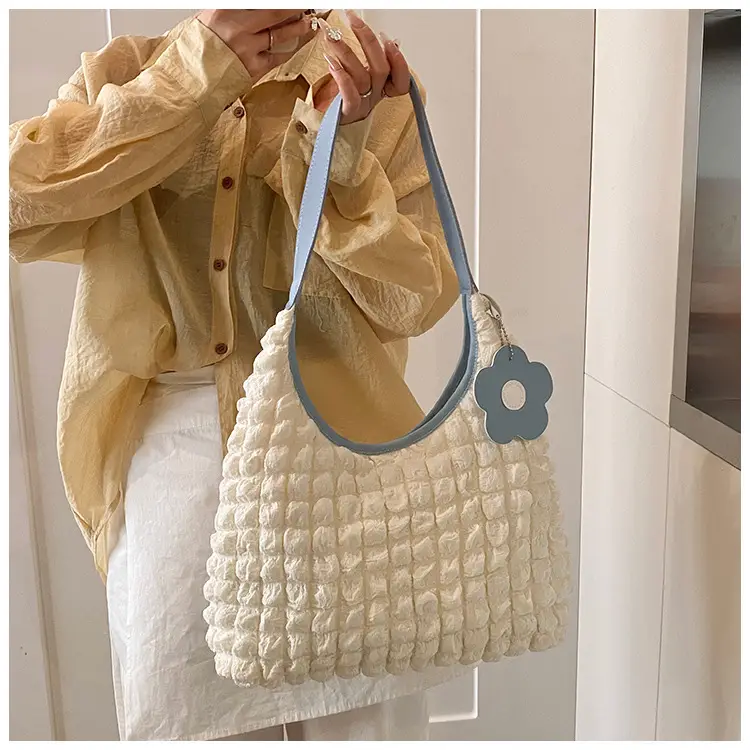 Women's Bubble Flower Shoulder Bag 2025 Spring New — feature 9