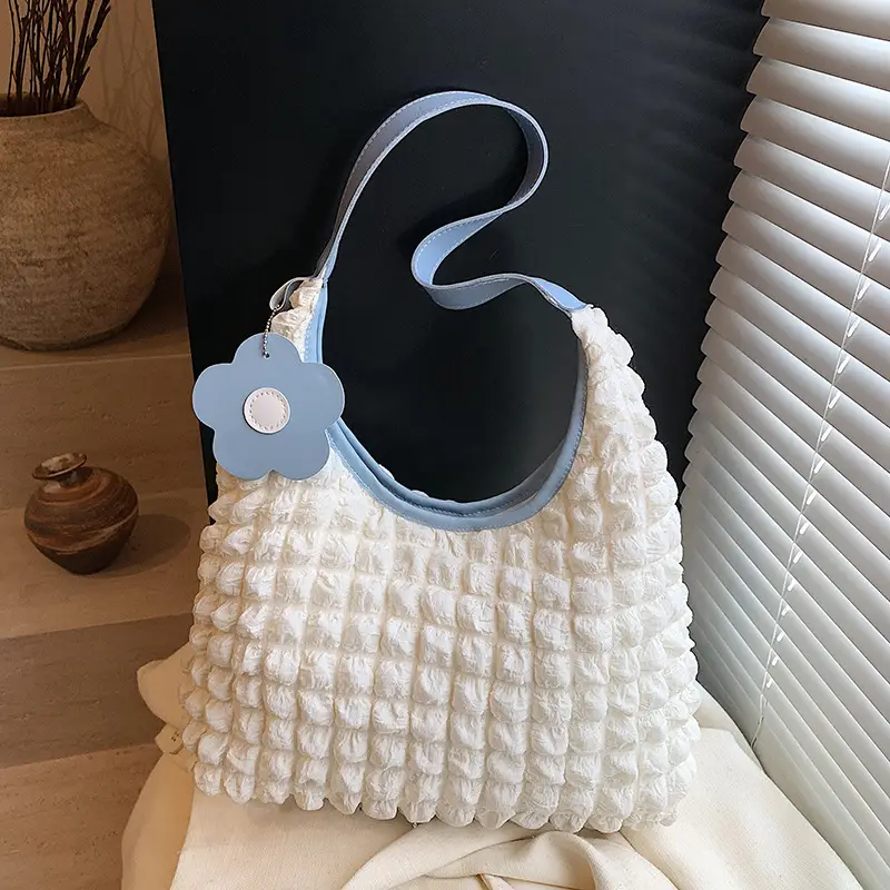 Women's Bubble Flower Shoulder Bag 2025 Spring New - Image 3