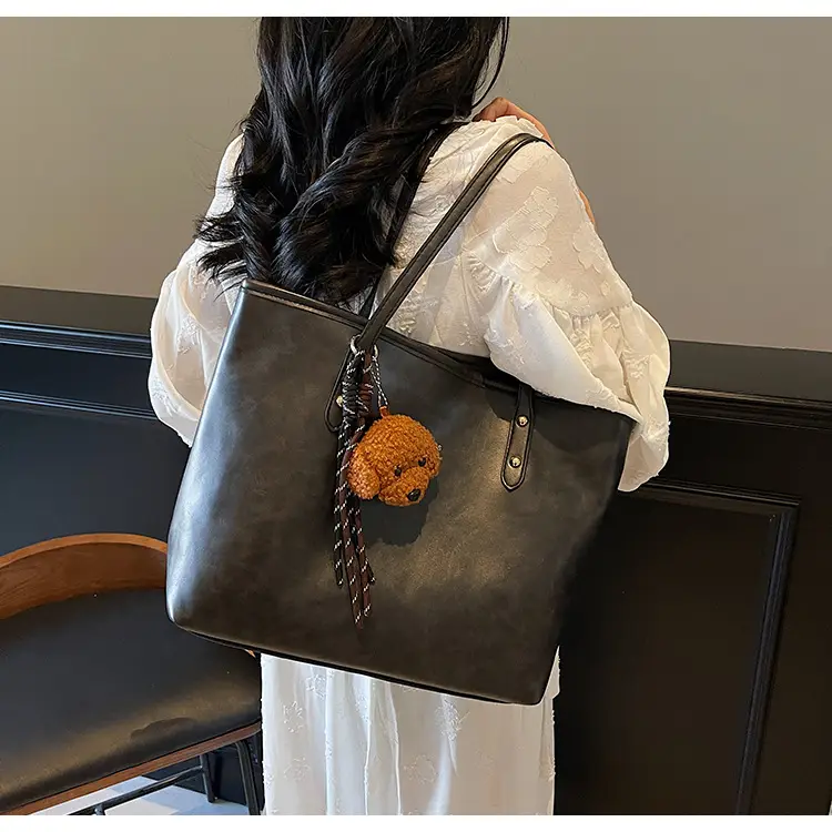 Vintage Brown Leather Tote Bag for Women 2025 — feature 31