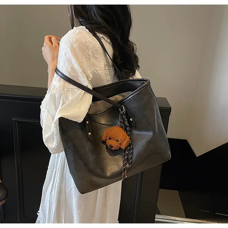 Vintage Brown Leather Tote Bag for Women 2025 — feature 32