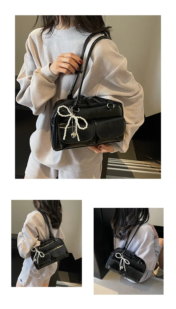 Silver Korean Style Shoulder Bag 2025 New — feature 11