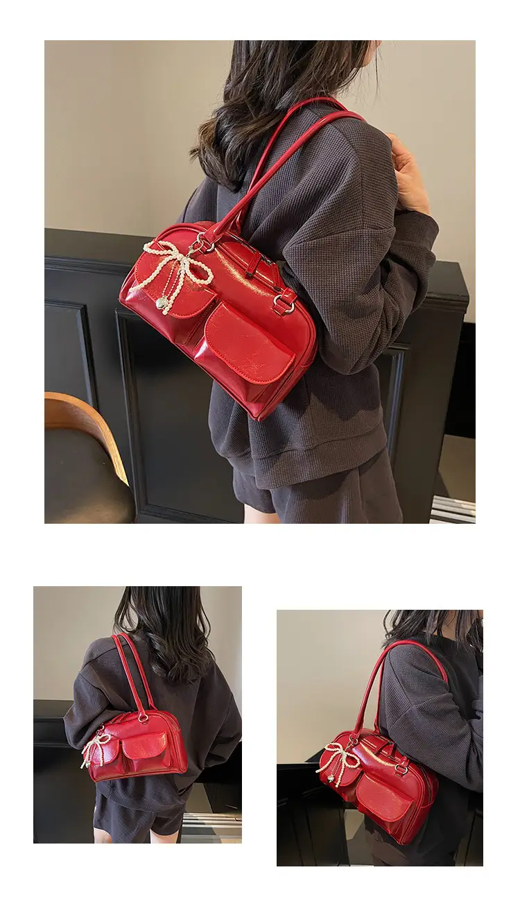 Silver Korean Style Shoulder Bag 2025 New — feature 13