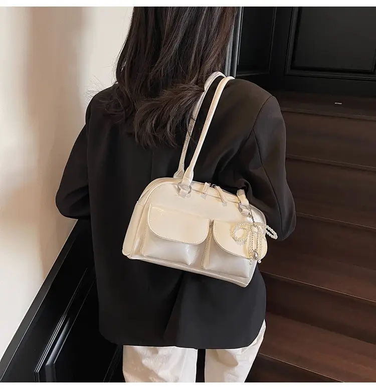 Silver Korean Style Shoulder Bag 2025 New — feature 33