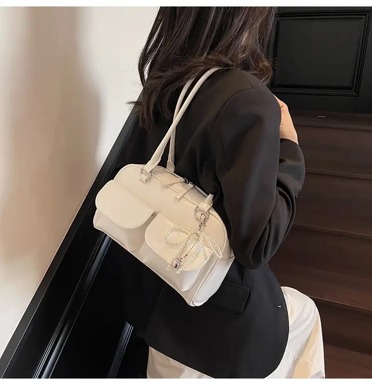 Silver Korean Style Shoulder Bag 2025 New — feature 34