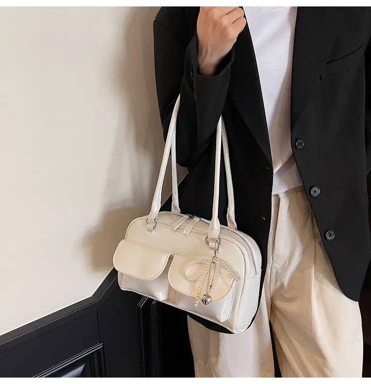 Silver Korean Style Shoulder Bag 2025 New — feature 35