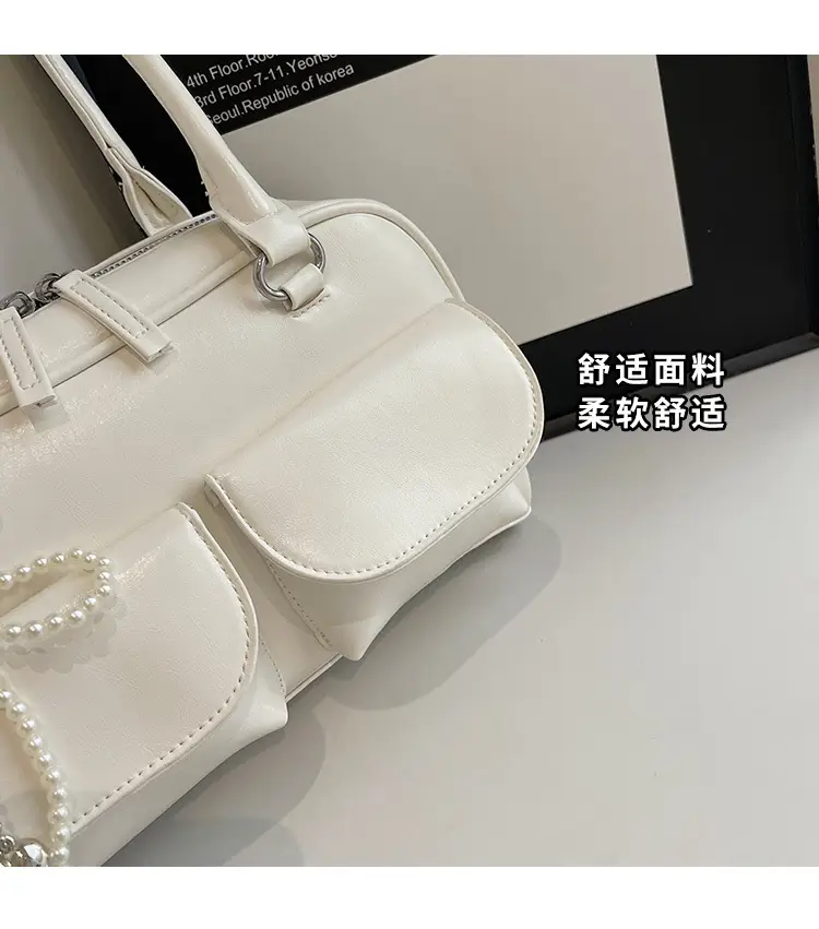 Silver Korean Style Shoulder Bag 2025 New — feature 4