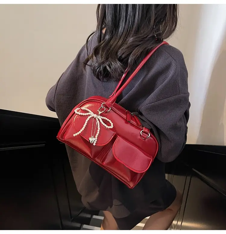 Silver Korean Style Shoulder Bag 2025 New — feature 48