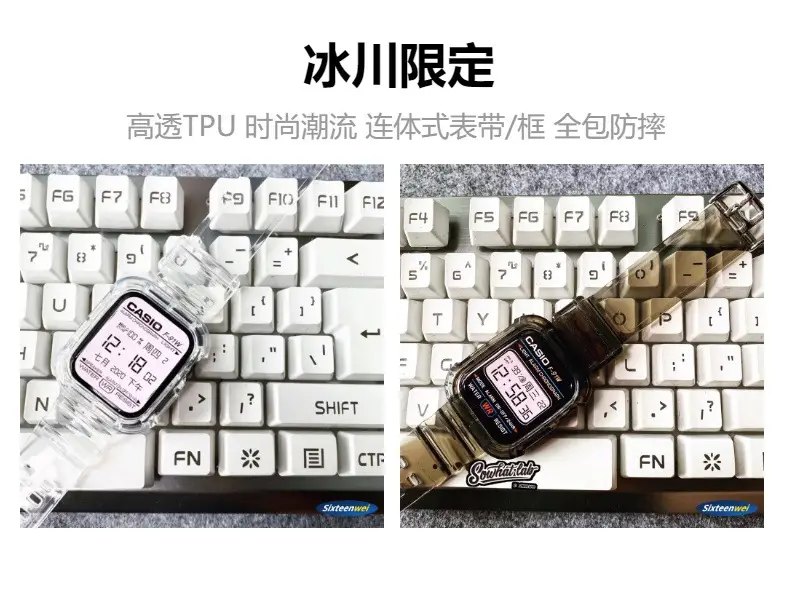 New Model Suitable for Apple Watch 10 Strap S11 Apple Glacier Transparent Strap 46mm Integrated Case Anti-Drop — feature 11
