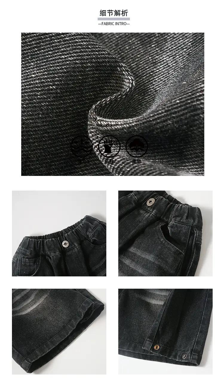 Boys Plaid Denim Shorts Summer T-Shirt 2025 — feature 14