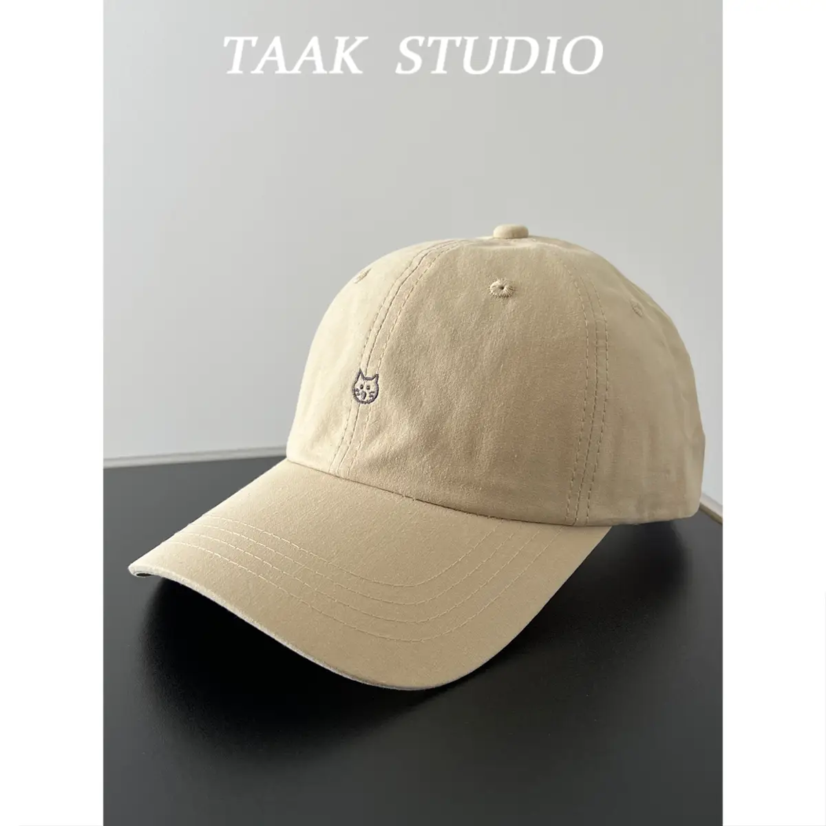 Blue Kitten Baseball Cap for Women Spring Japanese Style - Image 4