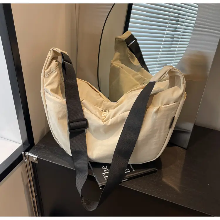 Women's Orange Crossbody Bag Nylon 2025 — feature 14