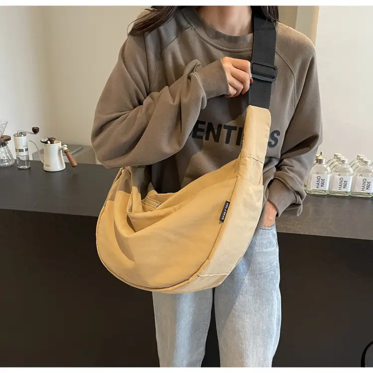 Women's Orange Crossbody Bag Nylon 2025 — feature 33