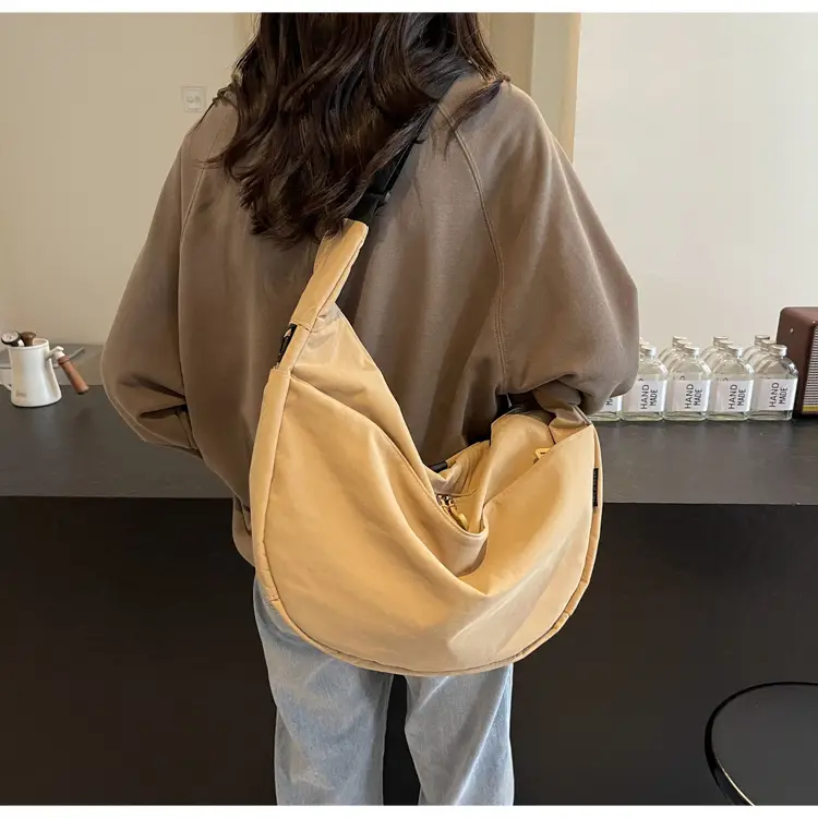 Women's Orange Crossbody Bag Nylon 2025 — feature 35