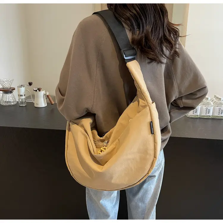 Women's Orange Crossbody Bag Nylon 2025 — feature 36
