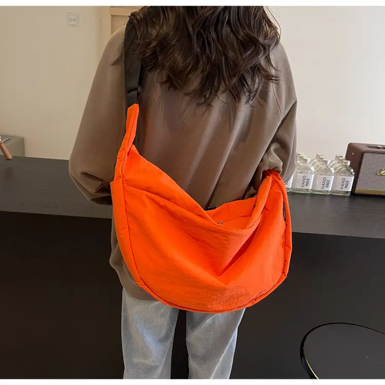 Women's Orange Crossbody Bag Nylon 2025 — feature 38