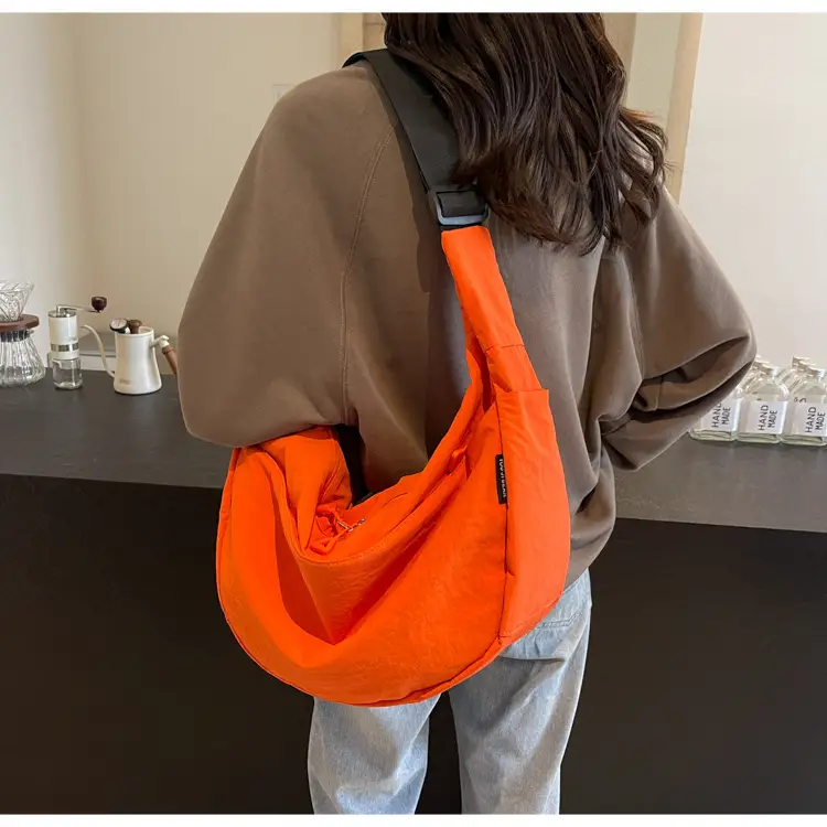 Women's Orange Crossbody Bag Nylon 2025 — feature 40