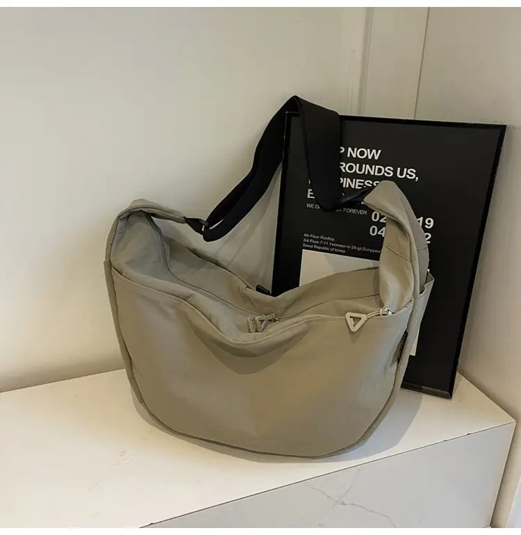 Women's Orange Crossbody Bag Nylon 2025 - Image 4