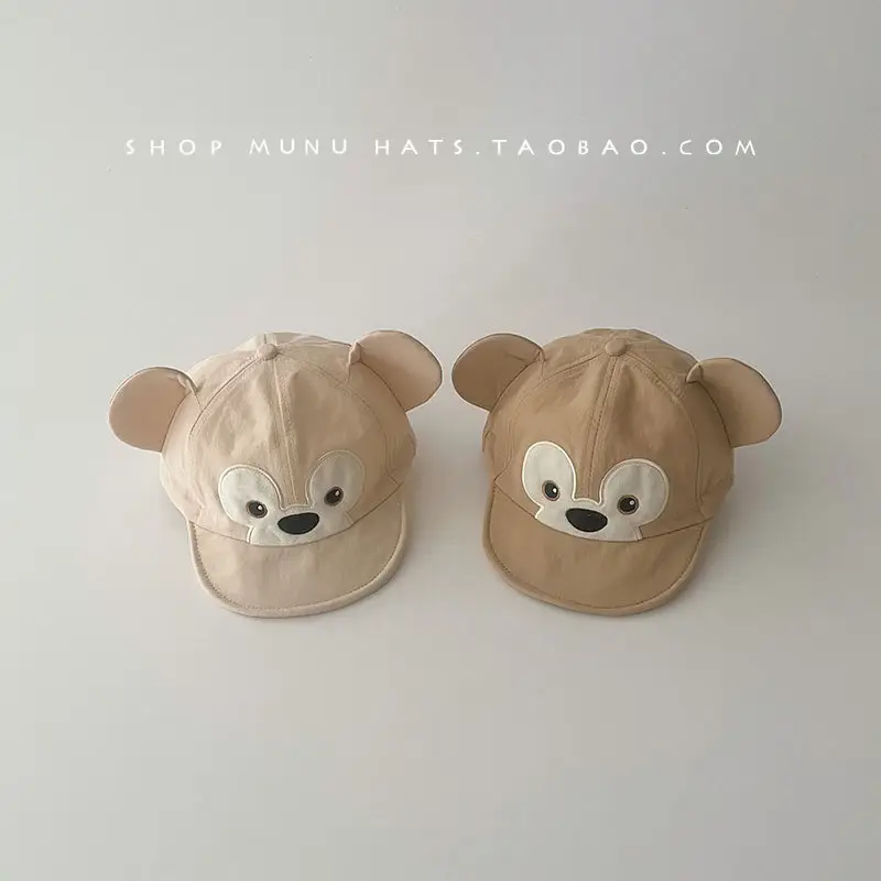 Baby Bear Hat with Soft Brim Cap for Girls Travel Sunshade — feature 14