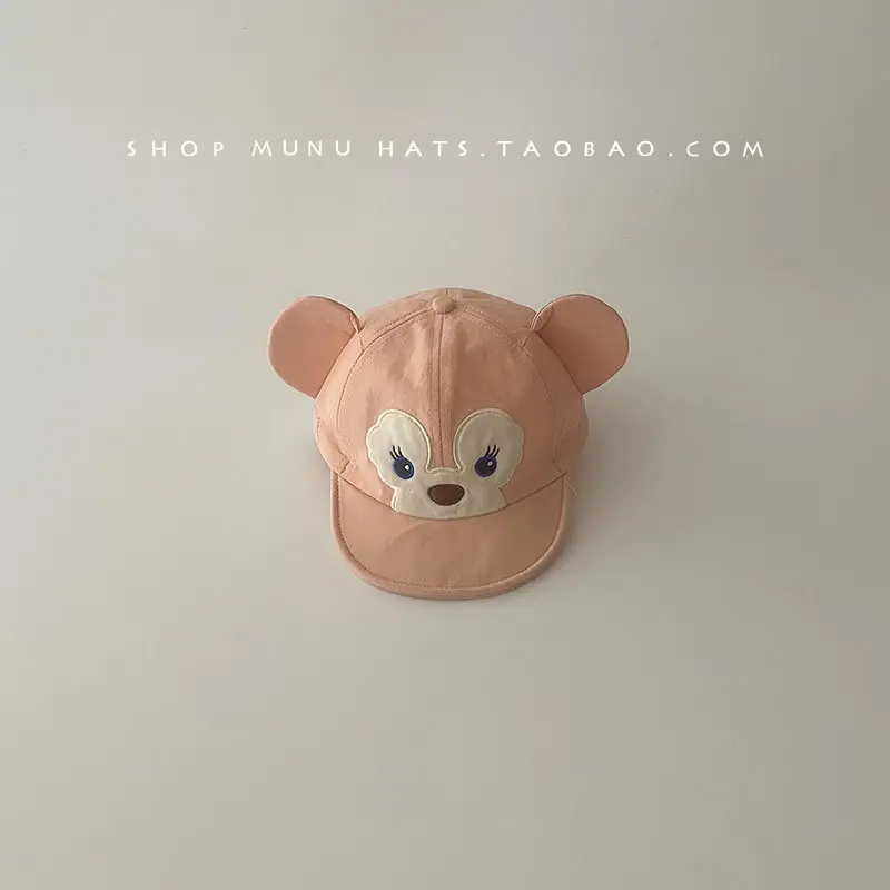 Baby Bear Hat with Soft Brim Cap for Girls Travel Sunshade — feature 24