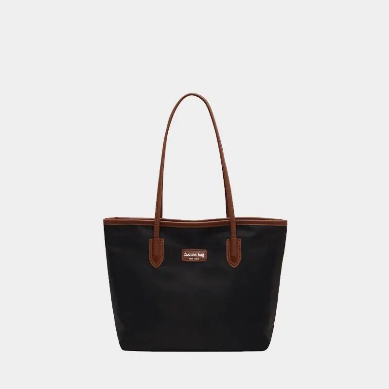 Navy Blue Oxford Tote Bag for Women Large Capacity - Image 2