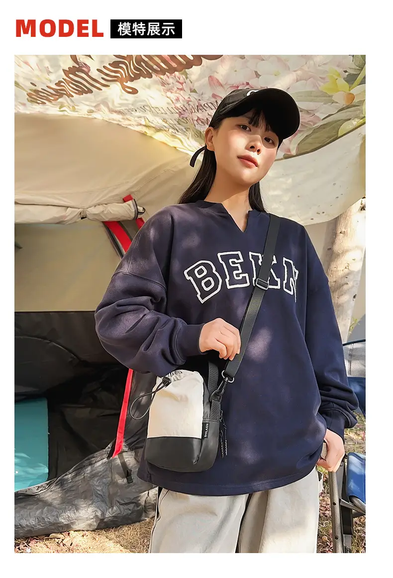 Crossbody Mobile Phone Bag with Water Cup & Drawstring Closure — feature 8